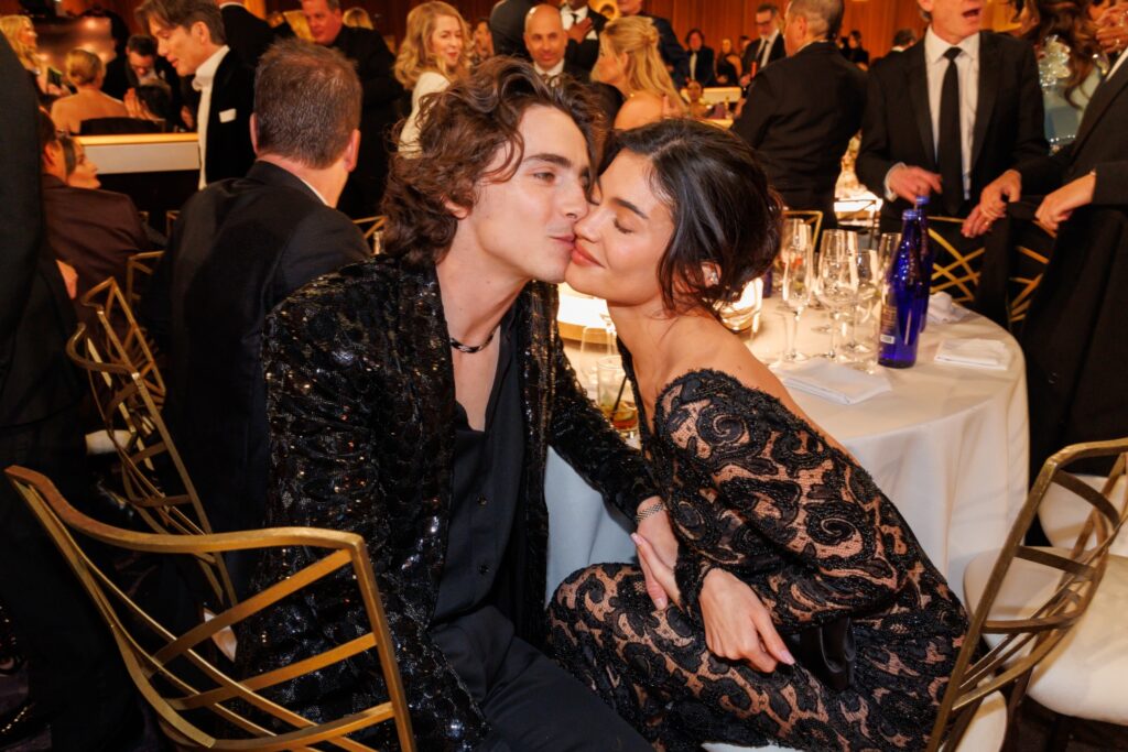 Kylie Jenner and Timothee Chalamet