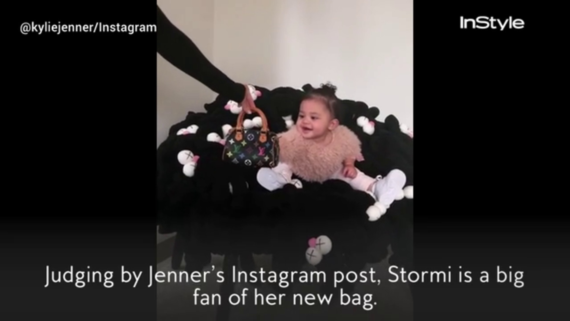 This Video of Kylie Jenner’s Daughter Receiving a Mini Designer Bag Is Too Precious for Words
