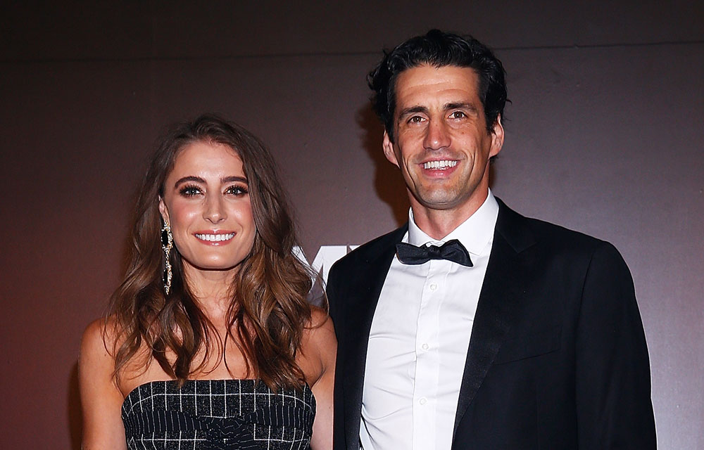 Andy Lee confirms he and girlfriend Rebecca Harding are not engaged