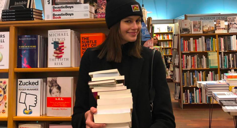 Need a new book? Look to Kaia Gerber for recommendations